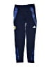 Adidas 100% Polyester Blue Track Pants Size 13 - 14 - photo 1