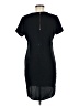 Adrienne Vittadini 100% Polyester Solid Black Casual Dress Size 6 - photo 2