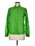 J.Crew 100% Cotton Green Long Sleeve Button-Down Shirt Size 6 - photo 1