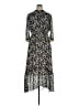 ME+EM 100% Polyester Print Black Casual Dress Size 16 - photo 1