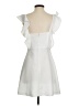 BCBGeneration 100% Polyester Solid White Cocktail Dress Size 2 - photo 2