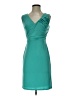 Ann Taylor Solid Teal Cocktail Dress Size 0 - photo 1
