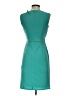 Ann Taylor Solid Teal Cocktail Dress Size 0 - photo 2