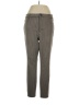 Ann Taylor LOFT Houndstooth Brown Casual Pants Size 14 - photo 1