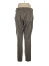 Ann Taylor LOFT Houndstooth Brown Casual Pants Size 14 - photo 2