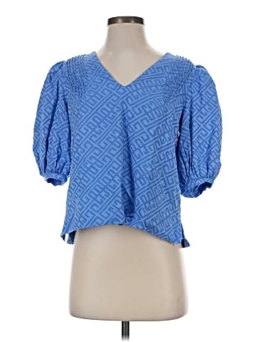 Emily McCarthy Short Sleeve Blouse (view 1)