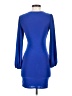 21 Saints Solid Blue Cocktail Dress Size S - photo 2