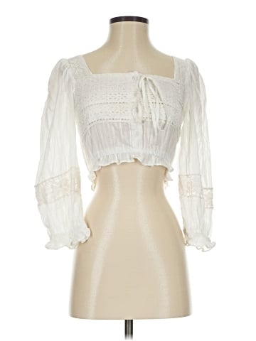Rebellion 3/4 Sleeve Blouse (view 1)