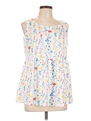 BLOOMCHIC Sleeveless Blouse (view 1)