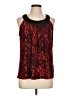 Rafaella Red Sleeveless Blouse Size L - photo 1