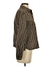 Everlane Houndstooth Brown Long Sleeve Button-Down Shirt Size 2 - photo 4