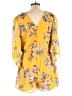Bailey Blue 100% Polyester Floral Yellow Romper Size L - photo 2