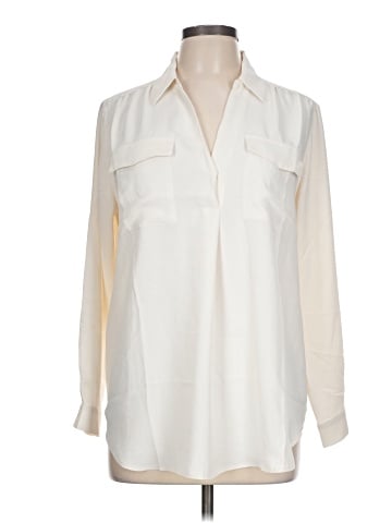 Ann Taylor Long Sleeve Blouse (view 1)