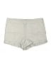 Ann Taylor LOFT Chevron-herringbone Gray Shorts Size 8 - photo 1