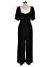 Madewell Solid Black Jumpsuit Size L - photo 2
