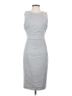 H&M Chevron-herringbone Gray Cocktail Dress Size 8 - photo 1