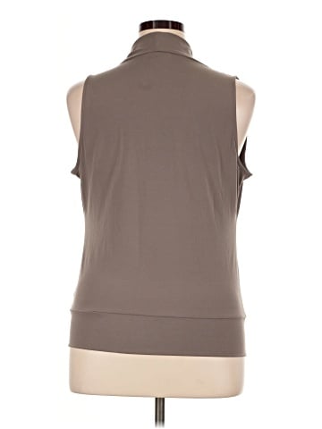 MICHAEL Michael Kors Sleeveless Blouse (view 2)
