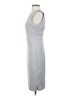 H&M Chevron-herringbone Gray Cocktail Dress Size 8 - photo 5