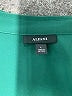 Alfani 100% Polyester Solid Green Long Sleeve Blouse Size L - photo 7