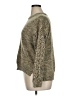 Charlie Tweed Multi Color Green Pullover Sweater Size XL - photo 5