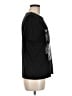 Shein Print Black Short Sleeve T-Shirt Size 6 - photo 4