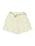 Zara Stripes Ivory Shorts Size 6 - photo 1