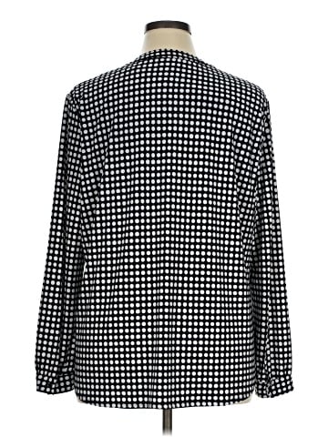 Anne Klein Long Sleeve Blouse (view 2)