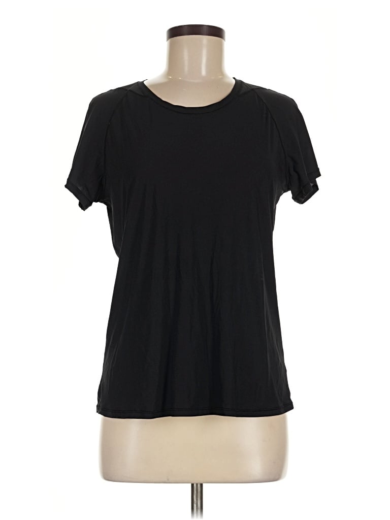 Pre-owned Lululemon Athletica Active T-shirt In Black