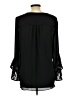 CeCe 100% Polyester Black 3/4 Sleeve Blouse Size L - photo 2