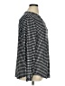 Anne Klein Print Black Long Sleeve Blouse Size XL - photo 4