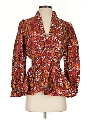 Umgee 3/4 Sleeve Blouse (view 1)