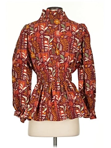 Umgee 3/4 Sleeve Blouse (view 2)