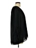 CeCe 100% Polyester Black 3/4 Sleeve Blouse Size L - photo 4