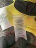Calvin Klein 100% Polyester Yellow 3/4 Sleeve Blouse Size L - photo 9