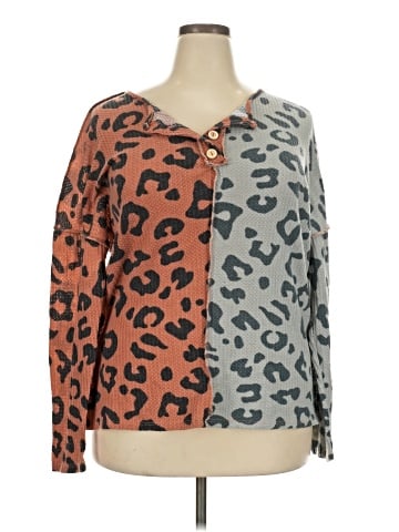 Haptics Long Sleeve Blouse (view 1)
