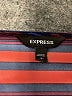 Express Stripes Black Long Sleeve Top Size S - photo 7