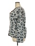 Haptics Gray Long Sleeve Blouse Size 2X - photo 5