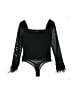 Lulus 100% Polyester Black Bodysuit Size S - photo 1