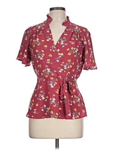Monteau Short Sleeve Blouse (view 1)