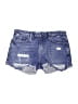 FRAME Blue Denim Shorts Size 28 waist - photo 1