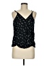 Unbranded 100% Rayon Black Tank Top Size M - photo 1