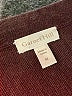 Garnet Hill 100% Linen Burgundy Pullover Sweater Size M - photo 7