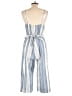 Assorted Brands Stripes Blue Jumpsuit Size L - photo 2