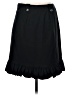 Etcetera Solid Black Casual Skirt Size 4 - photo 2
