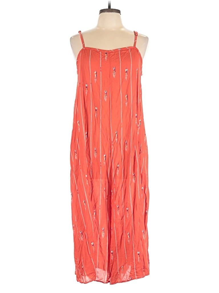 Pre-owned Anthropologie Jumpsuit In Orange