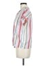 Old Navy Stripes Pink Short Sleeve Blouse Size M - photo 5