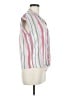 Old Navy Stripes Pink Short Sleeve Blouse Size M - photo 4