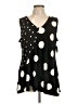 Alfani Black Sleeveless Blouse Size L - photo 1