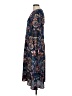 I. Madeline 100% Polyester Paisley Blue Casual Dress Size M - photo 5