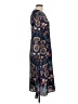 I. Madeline 100% Polyester Paisley Blue Casual Dress Size M - photo 4